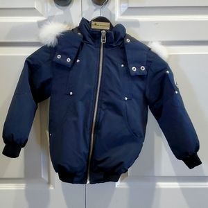 Moose knuckles kids bomber jacket